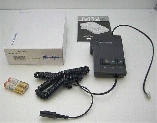 PLANTRONICS Vista M12 Amplifier with 