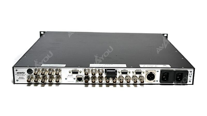 Evertz 5600MSC Master Clock SPG Test Generator 2PS-STG-HTG-DARS