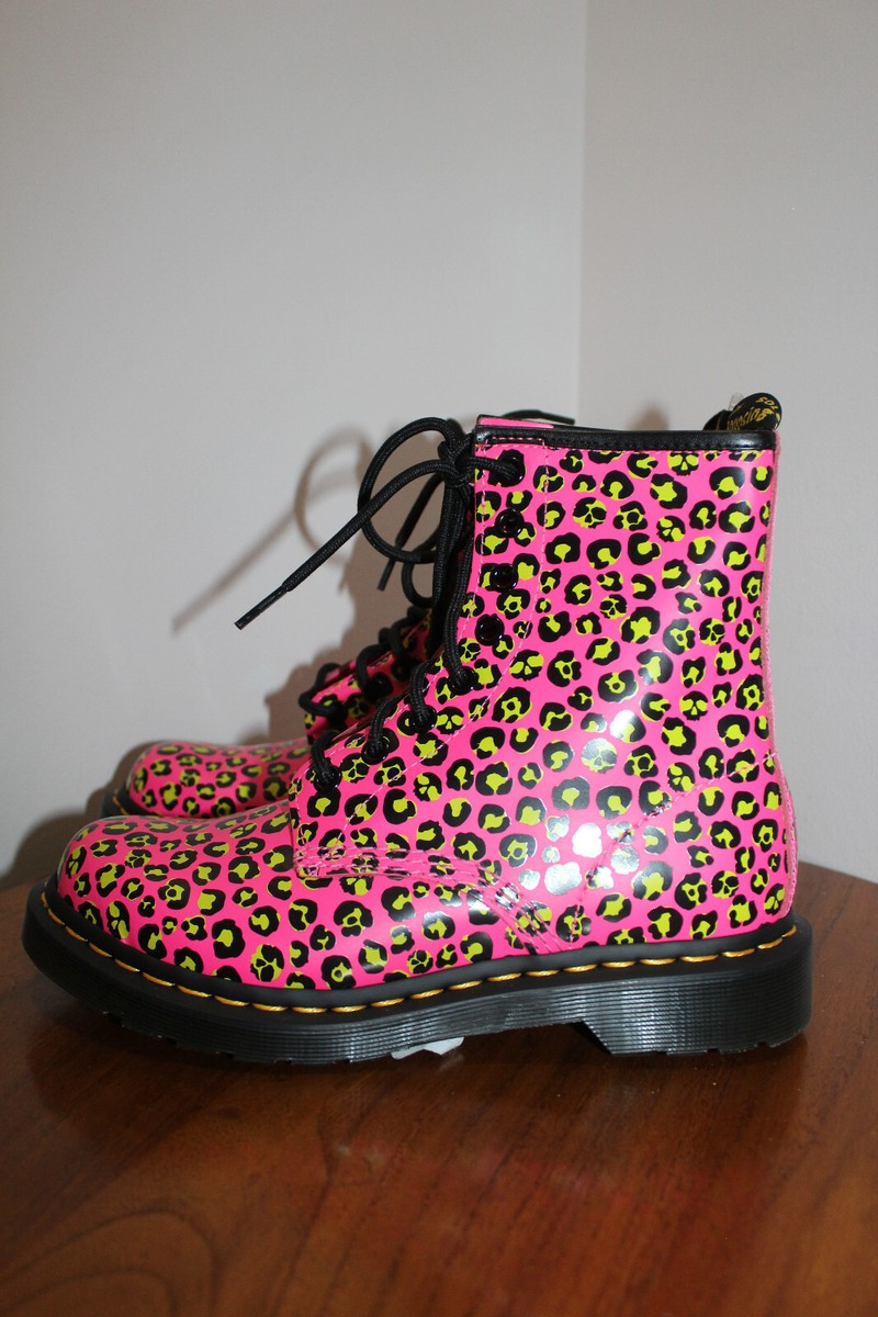 Dr.Martin ピンクレオパード 楽天市場】Dr.Martens ドクターマーチン 8ホールブーツ レザー