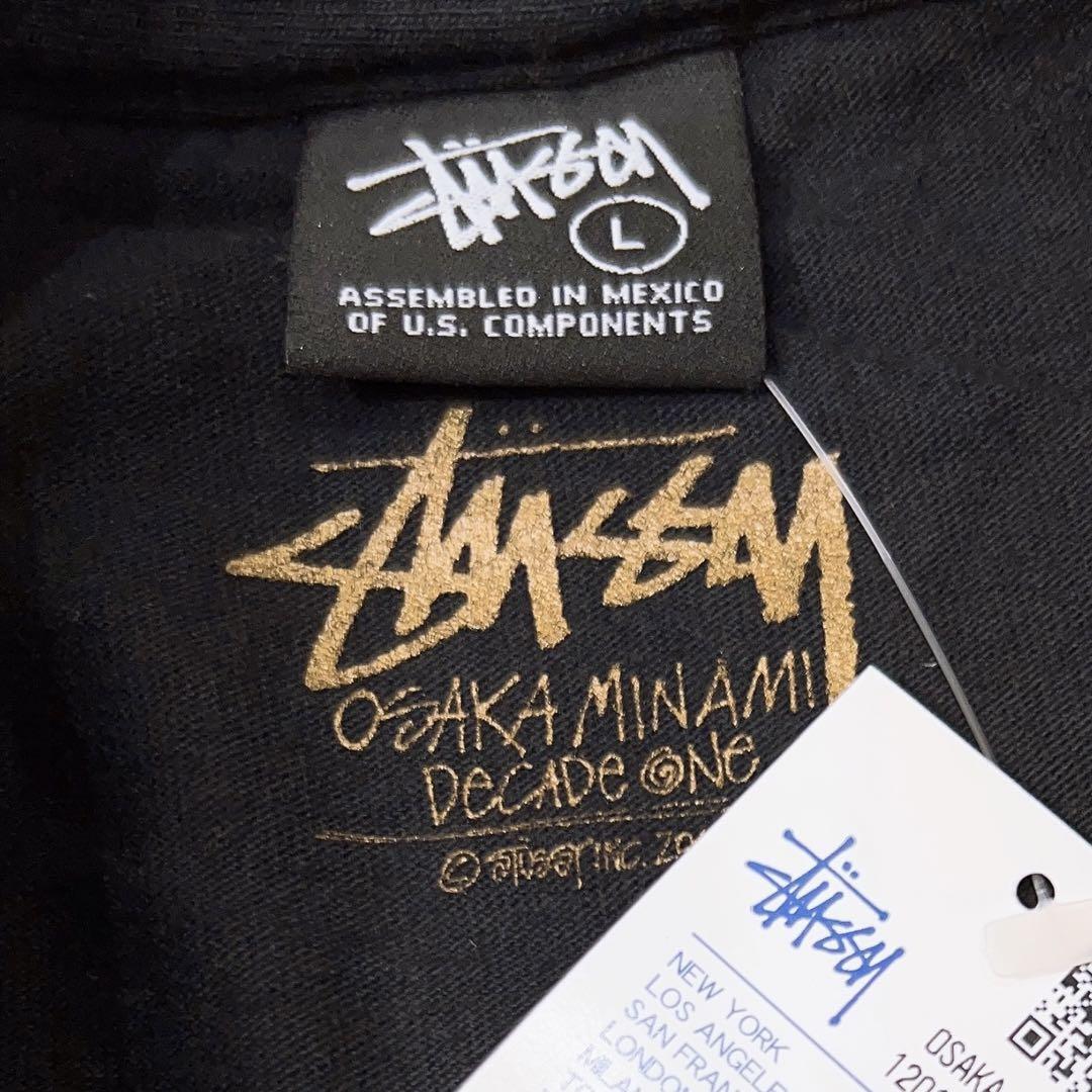STUSSY Osaka Minami Chap 10th Anniversary 4 T-shirt Old 80s STUSSY Osaka Minami Chap 10th Anniversary 4 T-shirt Old 80s