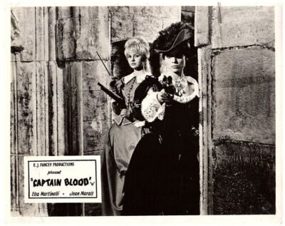 Captain Blood 1960 Elsa Martinelli Lisa Delamare point pistols 11x14 photo