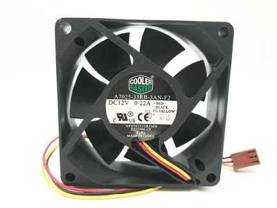 1PC Cooler A7025-33RB-3AN-F2 DC12V 0.22A 7025 Silent #D7