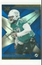 2019 Panini XR CHRISTIAN WILKINS Rookie RC BLUE Parallel SP 087/199 #177