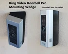 Ring Doorbell Pro Wedge Bracket Corner Mount Kit 15 25 35 45 60 75 90 Degree