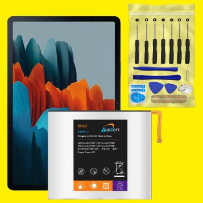 Good Quality 8100mAh Battery Tool for Samsung Galaxy Tab S7 11'' SM-T878U Tablet