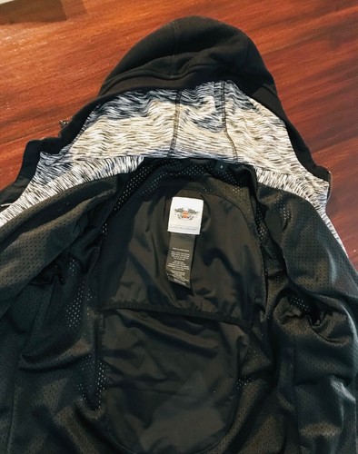Harley Davidson Ladies Winter Zip Hoody Riding Fleece - Size S - Picture 5 of 9