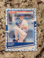 2020 Donruss #62 Walker Buehler Baby Shark Emoji Parallel