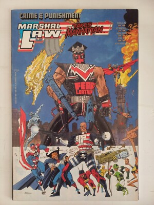 Crime and Punishment: Marshal Law Takes Manhattan - Marvel Epic Comics USA 1989
