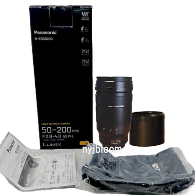 New PANASONIC Leica DG Vario-Elmarit 50-200mm F2.8-4 ASPH. POWER