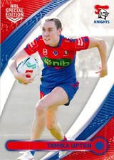 2024 Newcastle Knights NRLW TLA Special Edition Card - Tamika Upton
