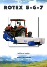 BCS " ROTEX  5 - 6 - 7 - FALCIATRICI A DISCHI " 