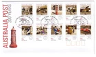 2009 FDC. Australia Post. 200 years. 1809-2009 Peel & Stick. PictPMK "MELBOURNE"