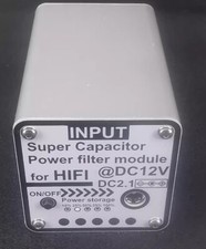 DC 2.1 12V Audio Video Equipment Power Filter Farad Capacitor Filtering