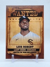 2021 Topps Big League Wanted LUIS ROBERT WHITE SOX #WT-8