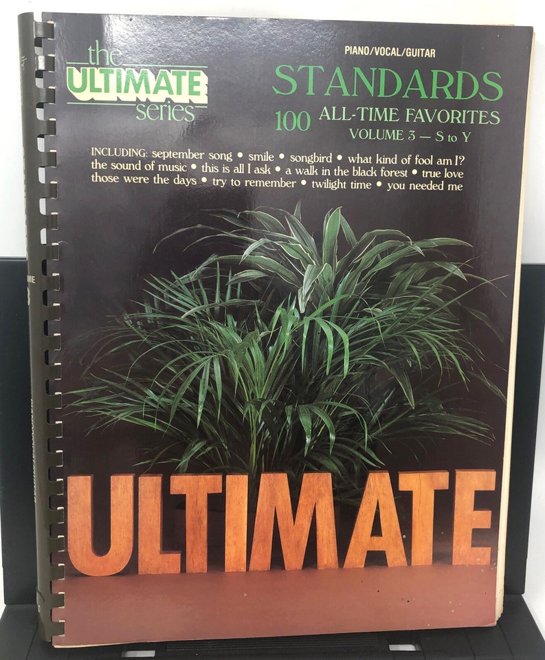 Ultimate 100 AllTime Favorites Songbook Sheet Music Volume 3 Piano