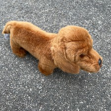 Russ Yomiko Classics Dachshund Doxie Dog Puppy Plush Lovey Weenie Dog 12  