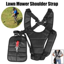 Double Shoulder Strimmer Padded Belt Harness Strap for Brush Cutter& Trimmer US