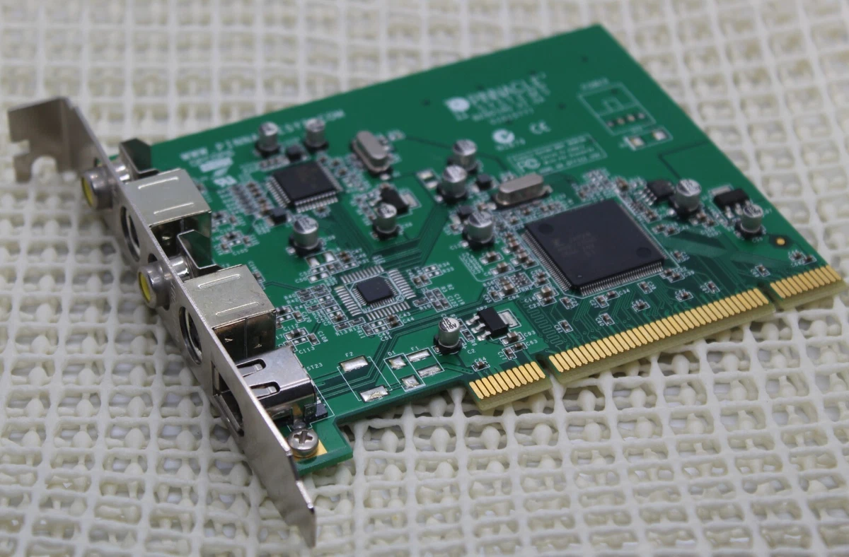 Carte D'Acquisition Vidéo Pinnacle Miro DC10 PCI - Vintage Matériel