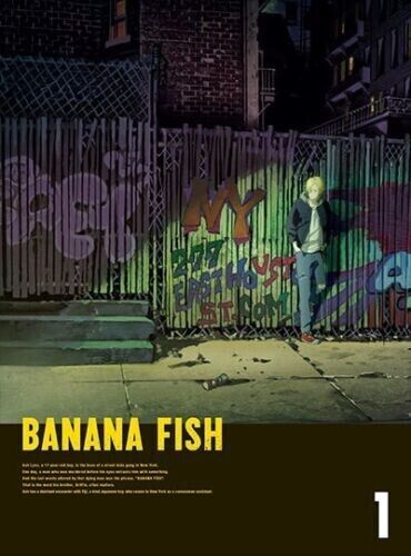 Anime DVD Banana Fish Vol. 1-24 End GOOD ENG SUB All Region FREE SHIPPING