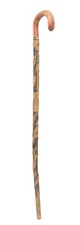 Vintage Hand Carved Mexican Walking Cane Lots of Detailed Animals Reptiles Birds