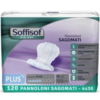 Soffisof Pannoloni Sagomati Per Anziani E Adulti - Air Dry - Formato Scorta