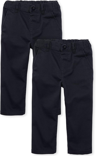 Baby Boys Uniform Skinny Chino Pants