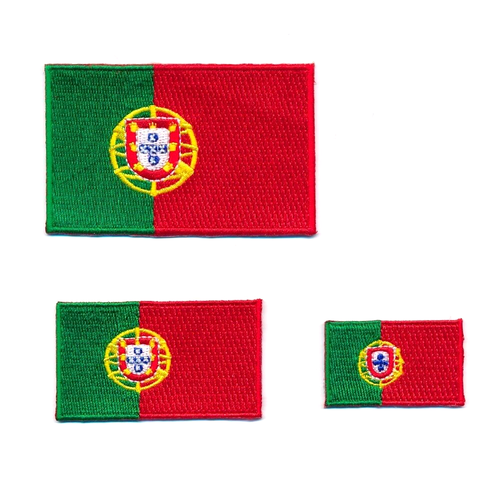 U24 Aufnäher Portugal – Gestickter Patch, Ca. 8x5 Cm, Zum Aufnähen Oder Aufbügeln