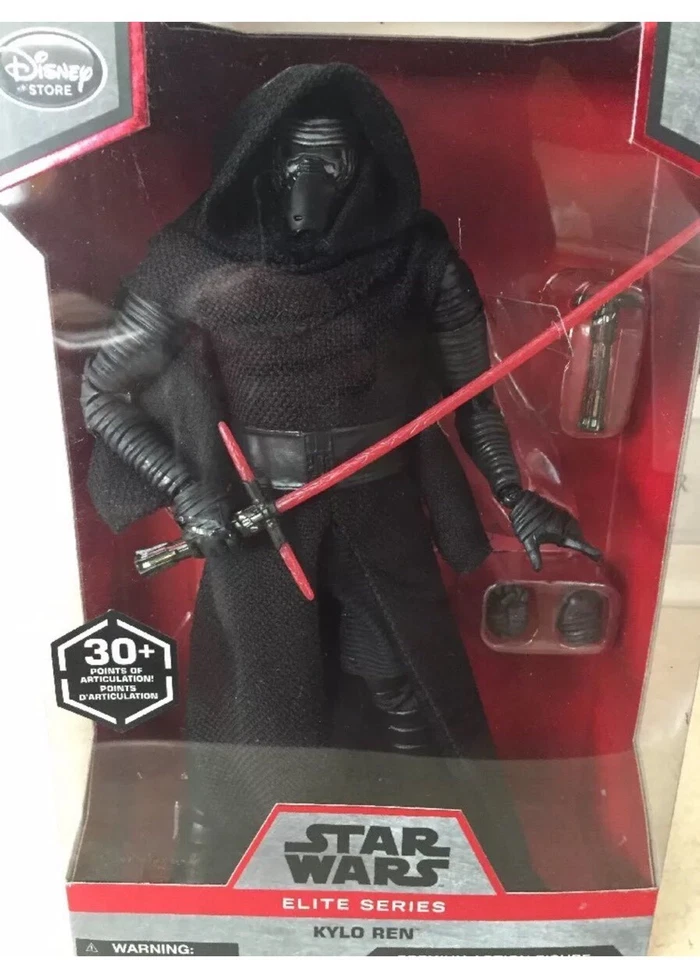 Star Wars DLX KYLO REN Elite Series New PREMIUM Action Figure Doll  11" USA Sell - Image 2 of 4