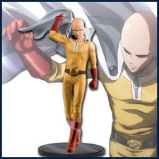 Figura de anime de 18 cm ONE PUNCH-MAN figura calva Saitama Tatsumaki figura de pie