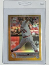 2022 Topps Chrome Update Series - Andre Pallante #USC107 RC Gold /50 Cardinals