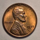 Nicer Low Mintage 1939 D Lincoln Wheat Cent
