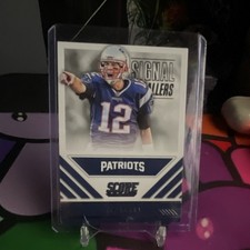 Panini 2016 Score Tom Brady Signal Callers Patriots #15 Football Card