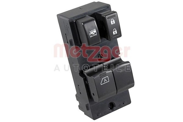 Metzger Autoteile 09161036 Schalter, Fensterheber Passend FüR Nissan-image