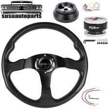 Black Steering Wheelquick Releasehub Adapter For Chevrolet Corvette C6 06-14