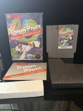Dragon Power NES Complete In Box CIB Bandai Manual Foam Black Sleeve Nintendo
