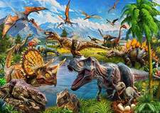 Puzzles for Kids Ages 6-8   200 Piece Dinosaur Puzzle for Kids Ages 6-12   Fun a