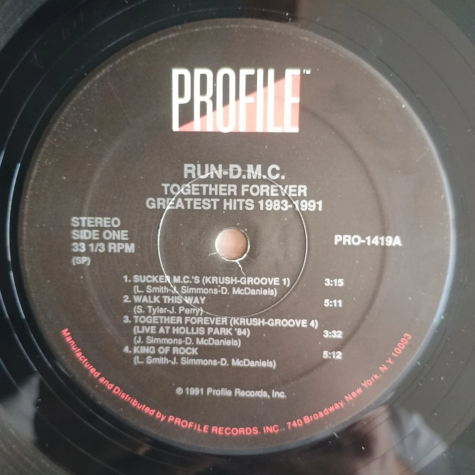 Run-DMC - Together Forever 2xLP US-1991 1st PRESS VG+/VG(+) - Bild 3 von 4