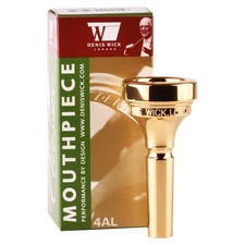 Denis Wick - Classic Trombone Mouthpiece - Gold Plated - 4AL