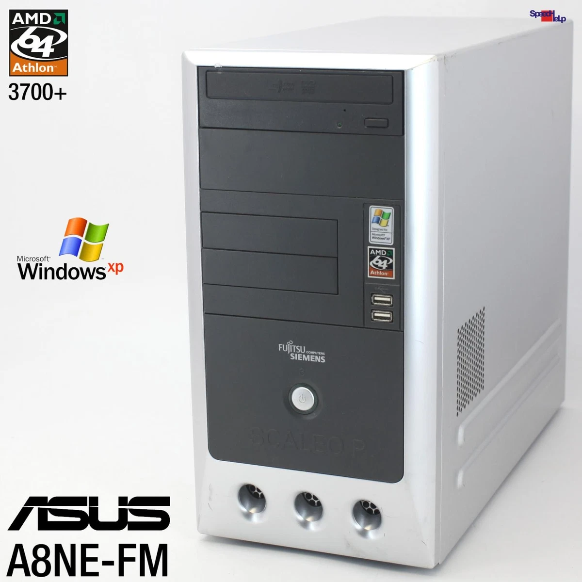 AMD Athlon 64 3800+ PC Ordinateur ASUS M2V Parallèle