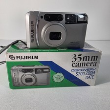Camera Fujifilm Discovery S700 Zoom Date 35mm Point  Shoot Film Camera Working