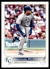 2022 Topps Emmanuel Rivera Rookie Kansas City Royals #18