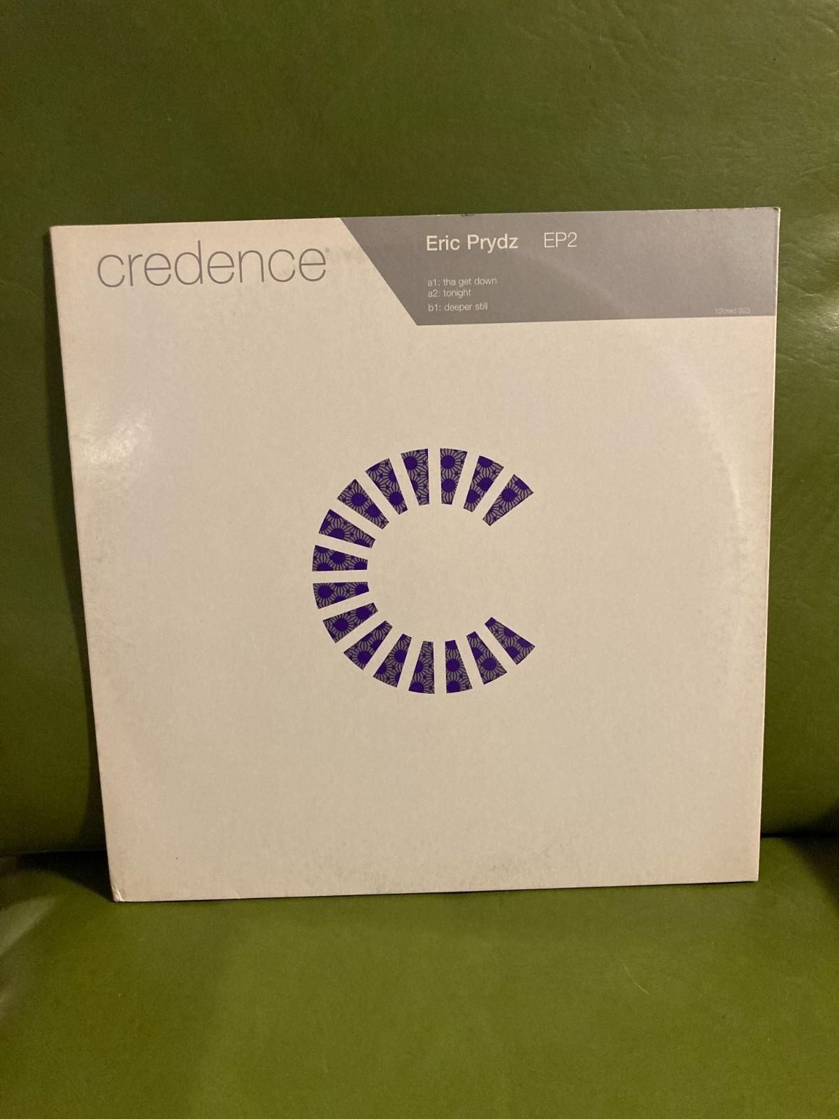 Eric Prydz EP2 12" Vinyl Credence Records 2002 Deeper Still Tonight Tha Get Down