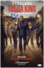 Tulsa King Signed 11x17 Mini Movie Poster Autographed ACOA Cast Signed