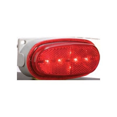 Betts - 211214 - LED CLR/MKR RED W/4in. PLUG - (Pack of 1)