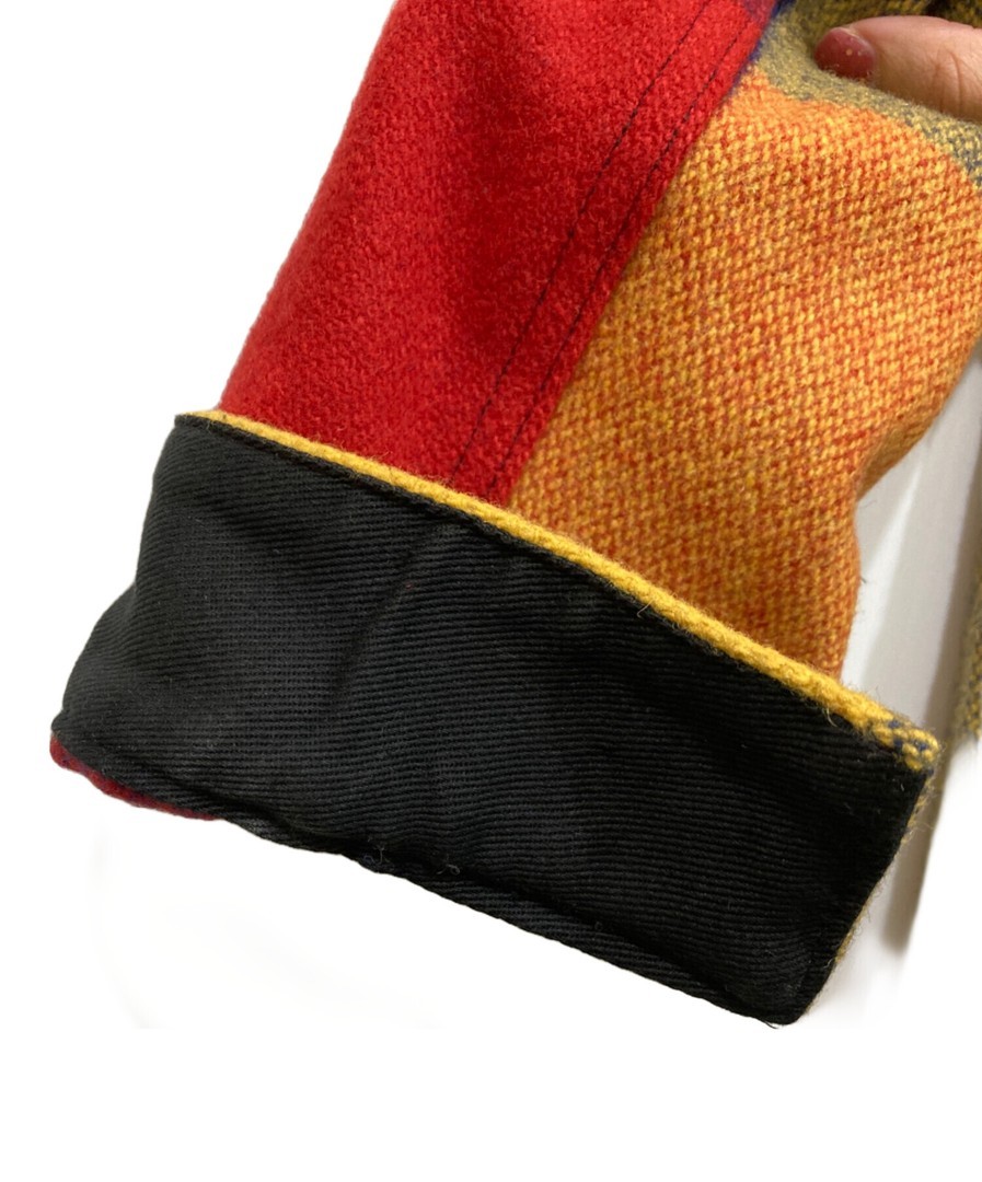 Pherrow's Wool Zip Up Jacket Multi Color 3224 - image 6