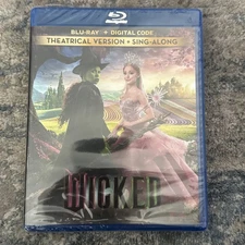 [NEW!] Wicked - Blu-ray + Digital theatrical version and sing Along