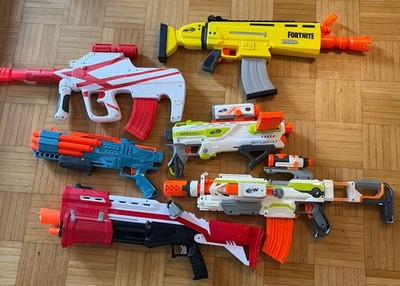 Nerf Gun Konvolut - Waffen Sammlung Mit Pfeilen