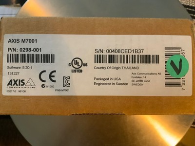 Axis M7001 PoE Analog-to-IP Video Encoder Module 0298-001 FREE SHIPPING