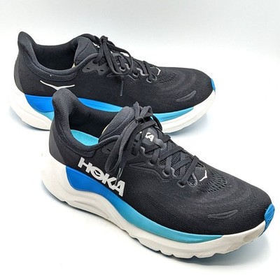 HOKA One One Arahi 8 Men s Athletic Running Shoe [Black / Skyward Blue] 9.5 & 12