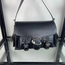 COACH/コーチ カーゴ　タビー　ショルダーバッグ　CT721 ブラック COACH Cargo Soft Tabby Leather Shoulder Bag Maple CT721 Outlet for